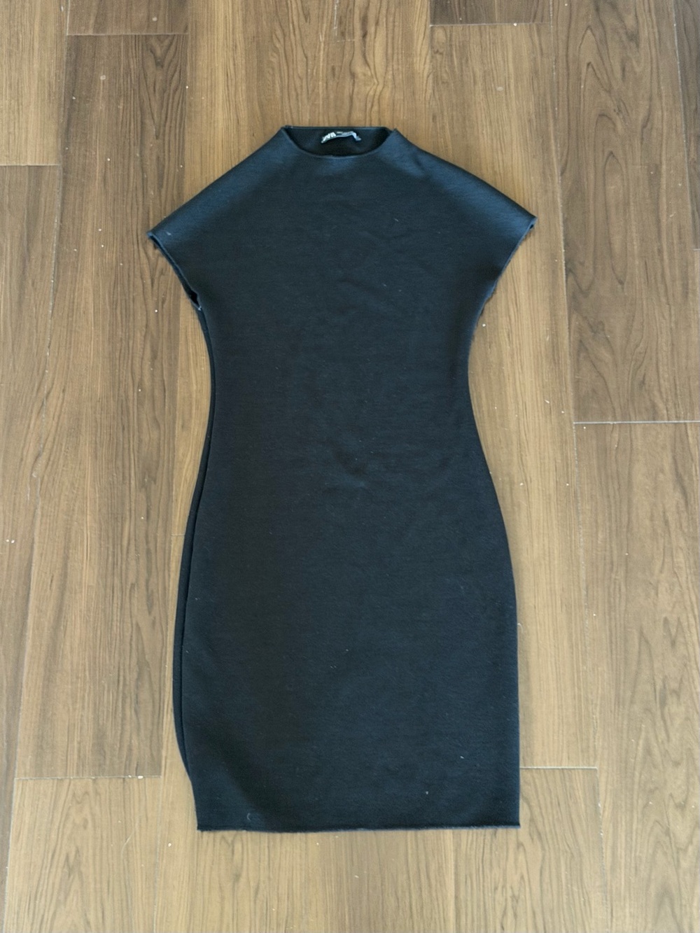 ZARA Classic Black Bodycon Dress